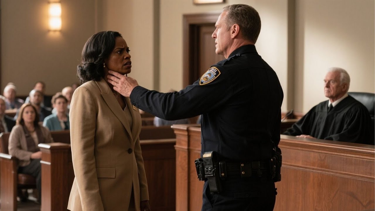 Cop Slapped a Black MP in Court — But Within Seconds, She Knocked Him Out Cold