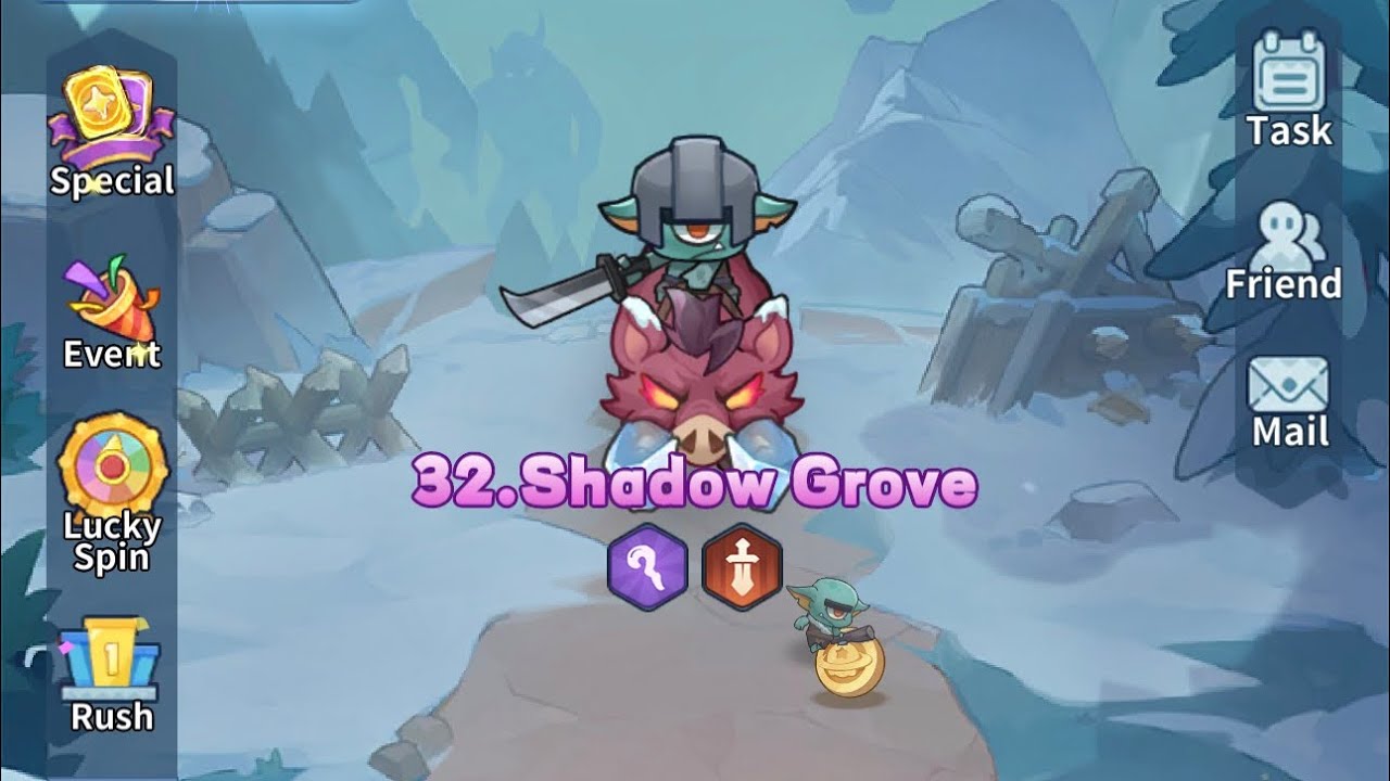 STAGE 32 - Shadow Grove | Hardcore Stage Guide & Team Tips - Evo Defense: Merge TD