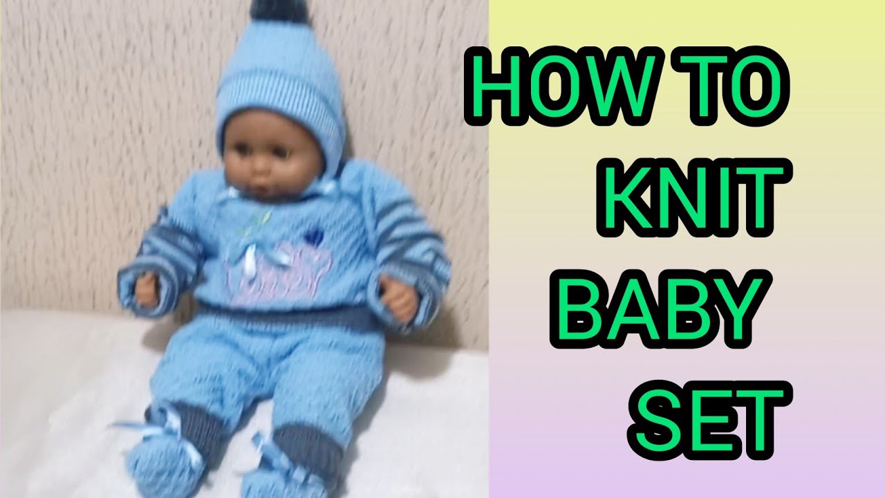 HOW TO KNIT BABY SET ||TUCK PATTERN|| @Knitting Catalogue  #knitting #knit