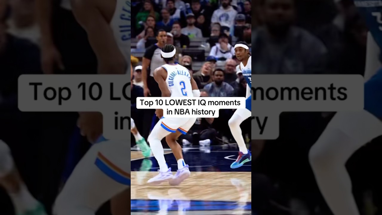 The Lowest IQ Moments in NBA History!😂