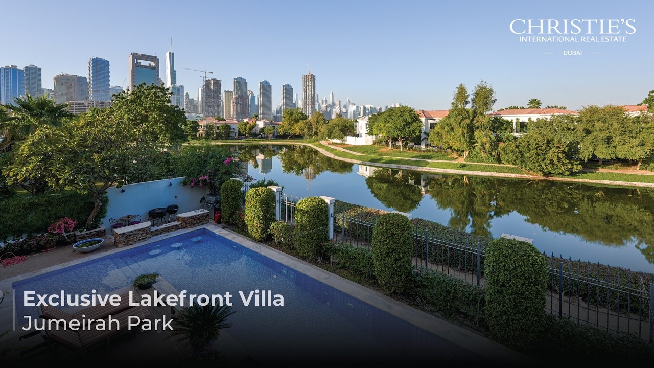 Exclusive Lakefront Villa in Jumeirah Park