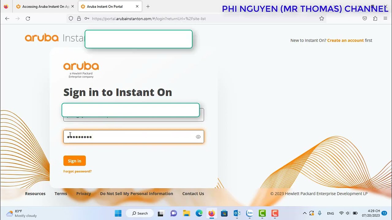 Setup Aruba Instant On AP11
