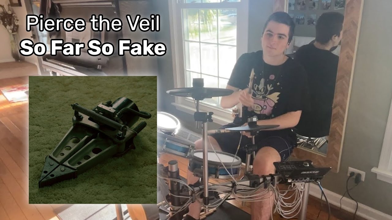 Pierce the Veil - So Far So Fake (Drum Cover)