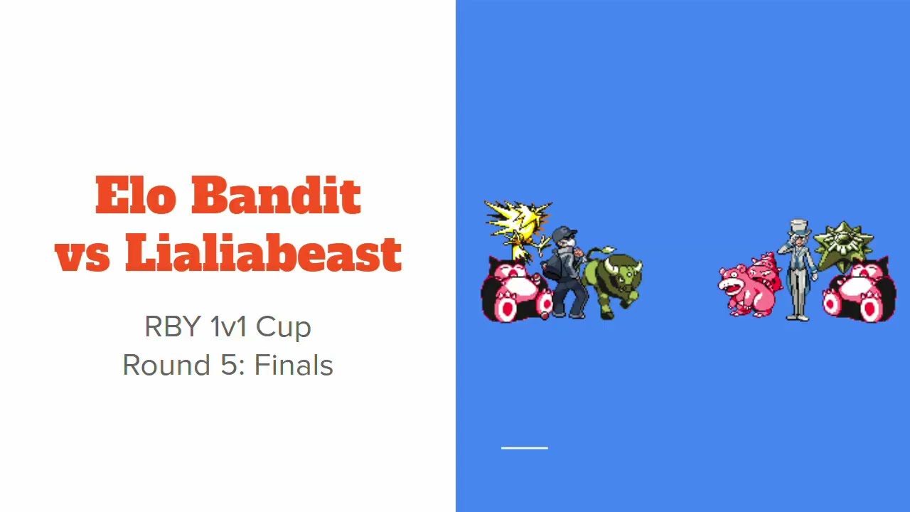 Winning RBY 1v1 Cup!