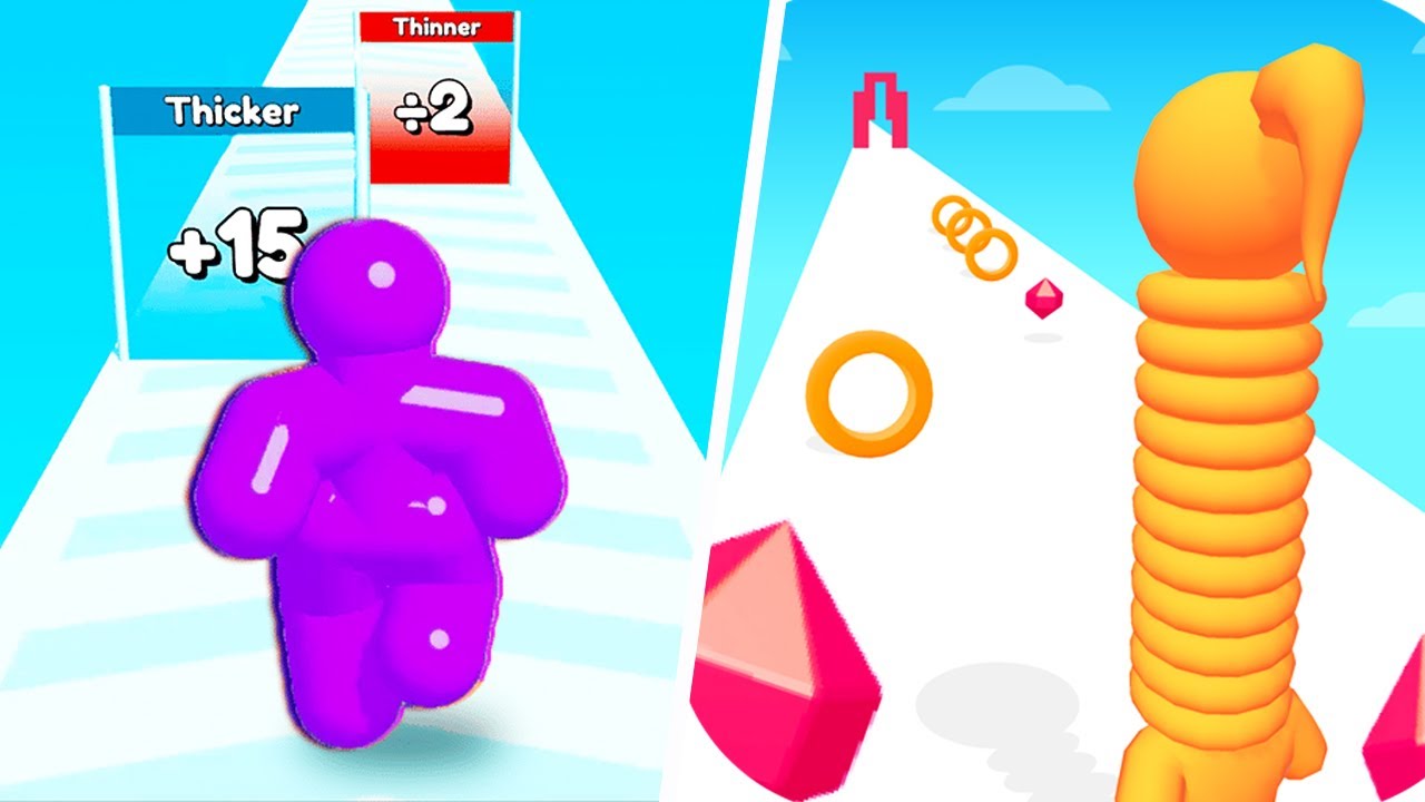 Tall Man Run 🆚✅ Long Neck Run All Level Completed Android İOS New APK Gameplay..!!!