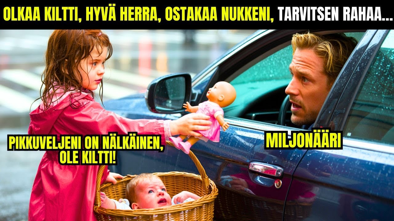 KERJÄLÄISTYTTÖ YRITTÄÄ MYYDÄ NUKEN MILJONÄÄRILLE – KUNNES HÄN SAA SELVILLE SYYN...