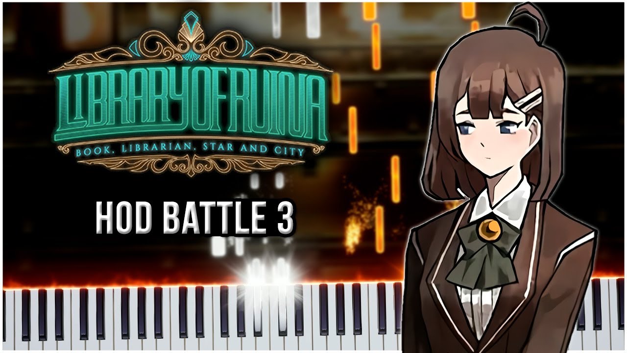 Hod Battle 3 (Library of Ruina) 【 PIANO TUTORIAL 】