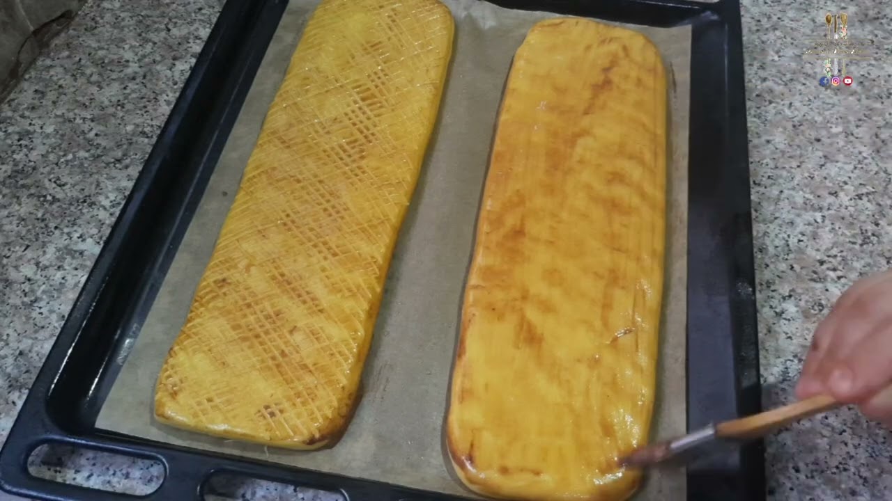 رجعتلكم بعد غياب طويل بوصفة كروكي المحلات بذوق الفنيلا والشكولا بنة وسهل التحضير 😋
