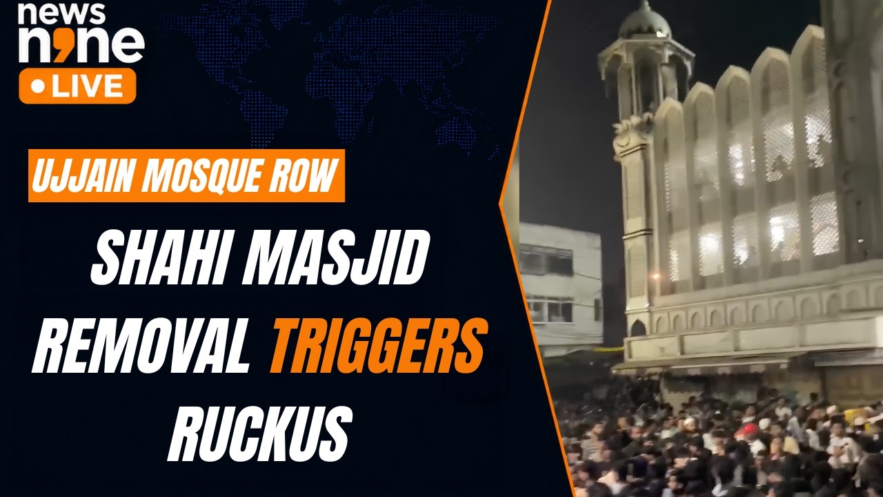 Ujjain Shahi Masjid Row: Ruckus During Demolition Drive | Heavy Security Deployed