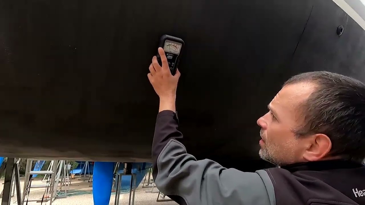 Bavaria 36. Osmosis test