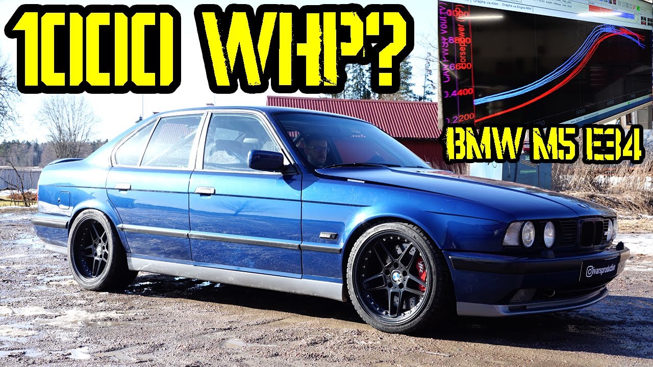 BLIR DET 1000 HK PÅ HJULEN? BMW M5 E34 