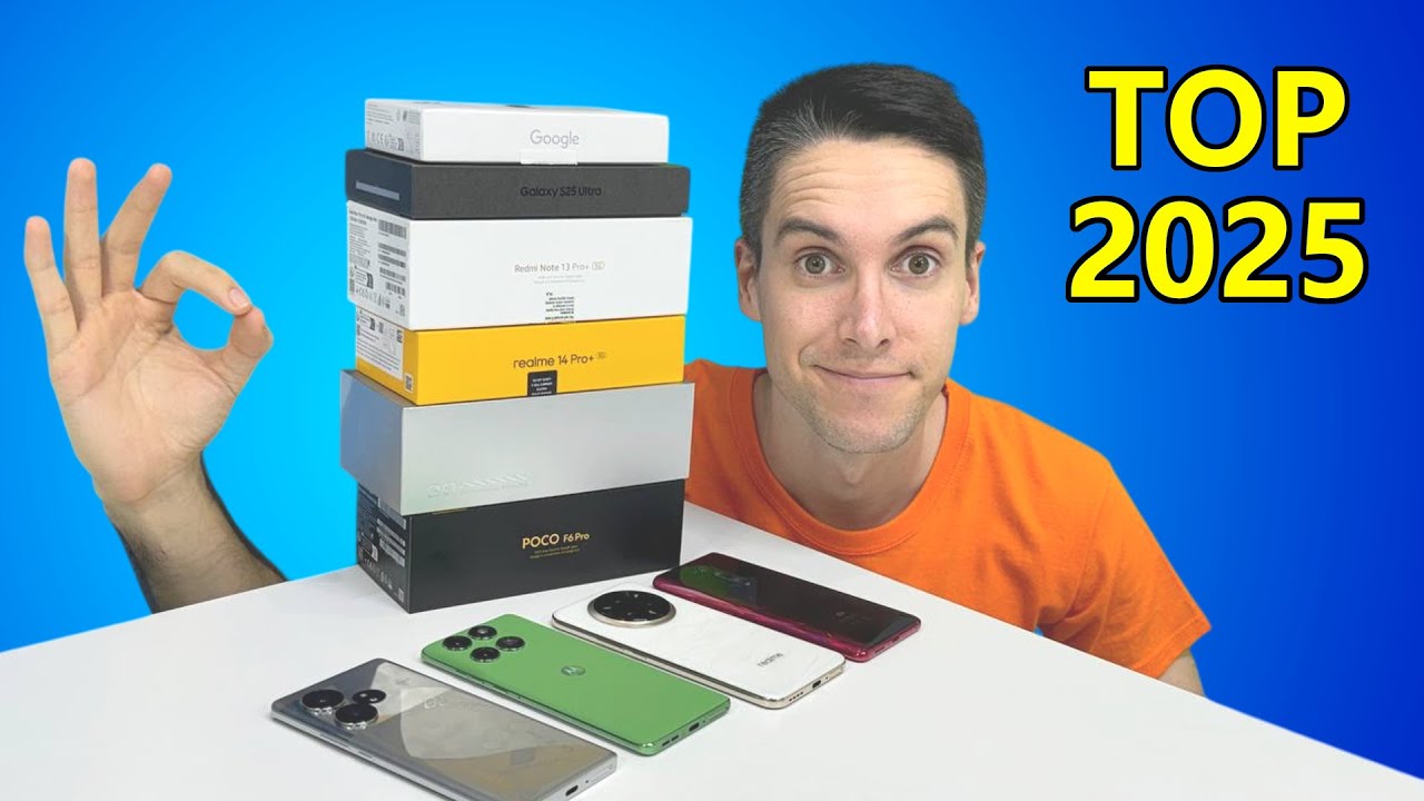 TOP mejores M&oacute;viles CALIDAD PRECIO 2025 - Gama Media