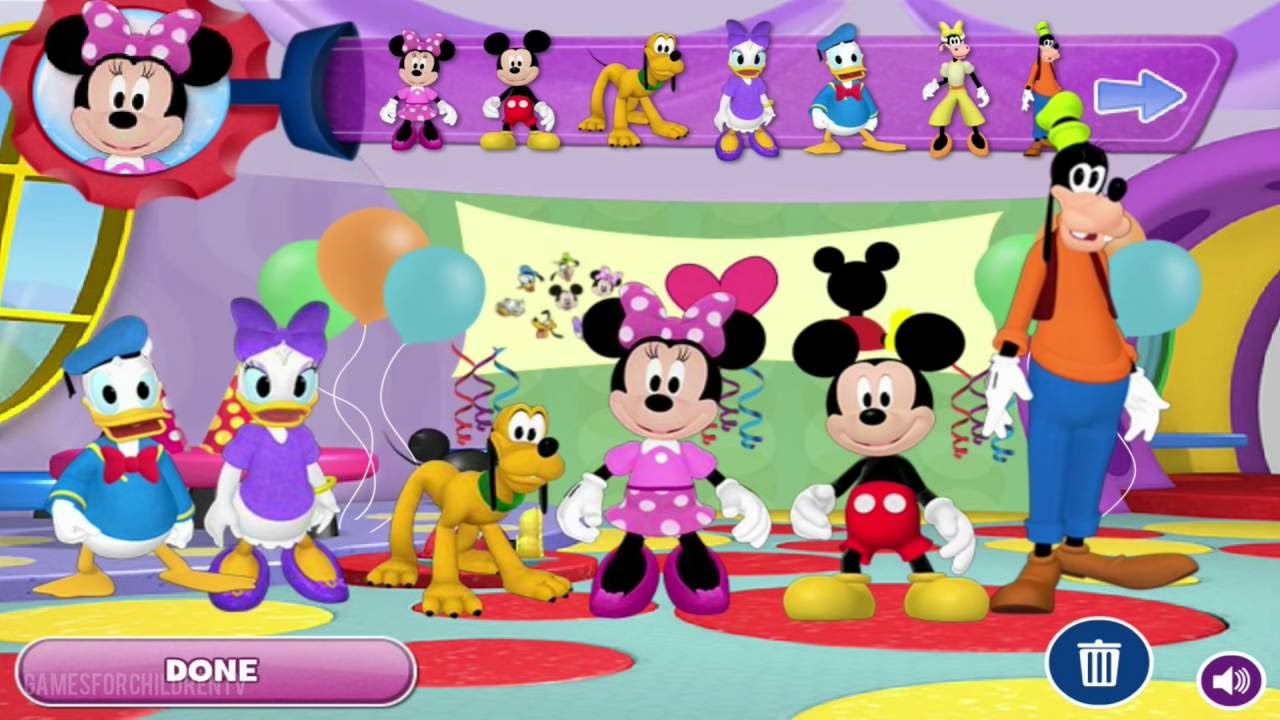 Mickey Mouse Clubhouse - Full Game of Minnie Explores the Land of Dizz - Walkthrough - Disney Jr.