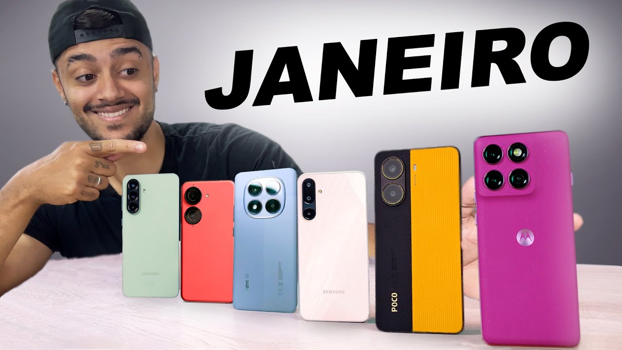 QUAL CELULAR COMPRAR em JANEIRO de 2026?