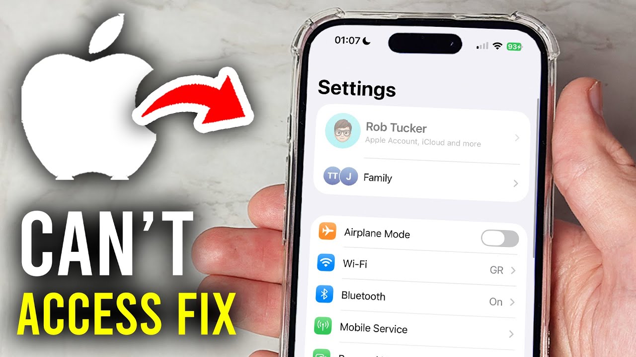 Can't Access iCloud or Apple ID Account (Disabled) - Fix