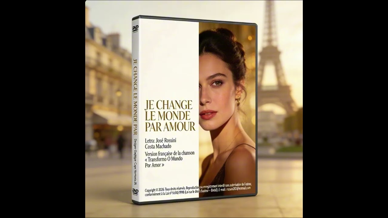 Je Change Le Monde Par Amour - Musique du compositeur brésilien José Rossini Costa Machador