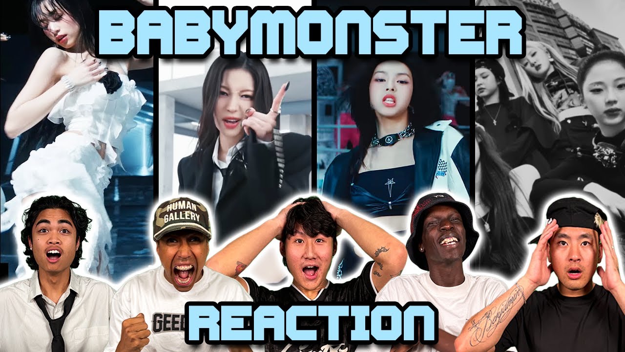 OUR FIRST TIME WATCHING BABYMONSTER! | Billionaire + Like That + Drip + Clik Clak
