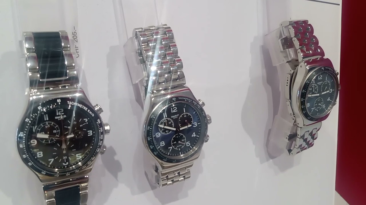 Loja Da SWATCH Na Suiça! Achei O Famoso Cara Preta??