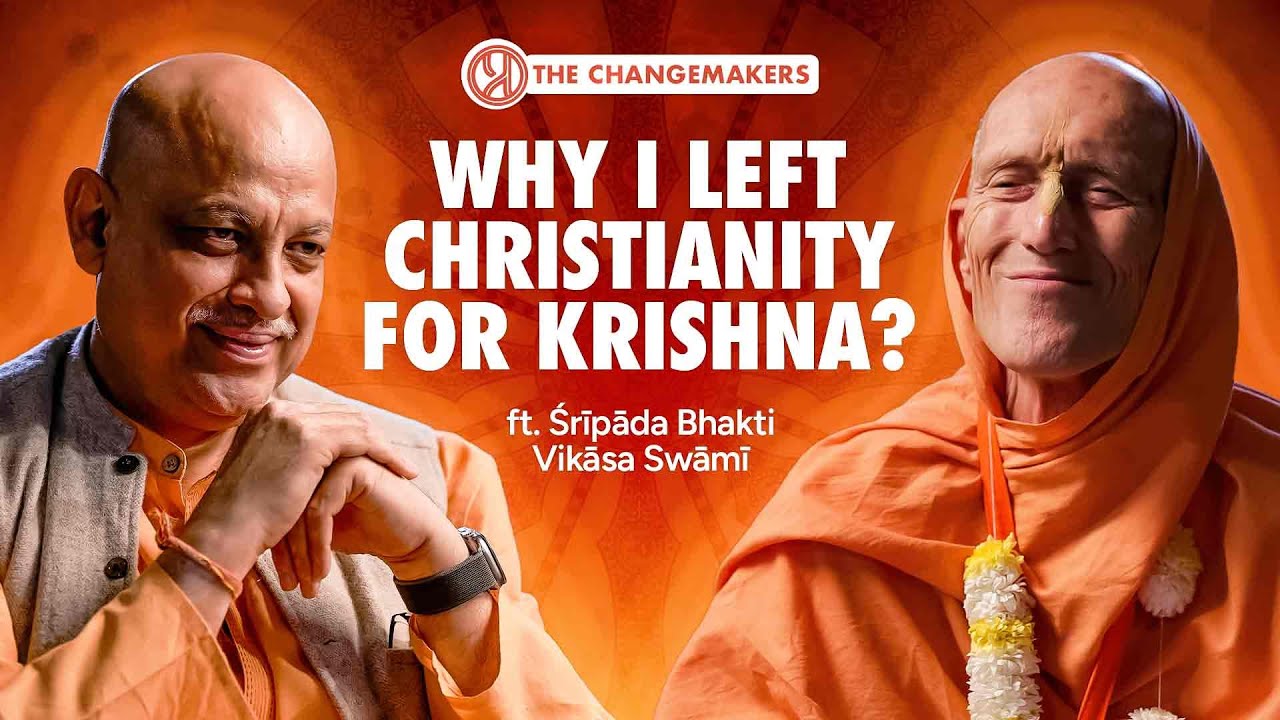 Why a Young Britisher Gave His Life to Śrīla Prabhupāda & ISKCON? | Śrīpāda Bhakti Vikāsa Swāmī