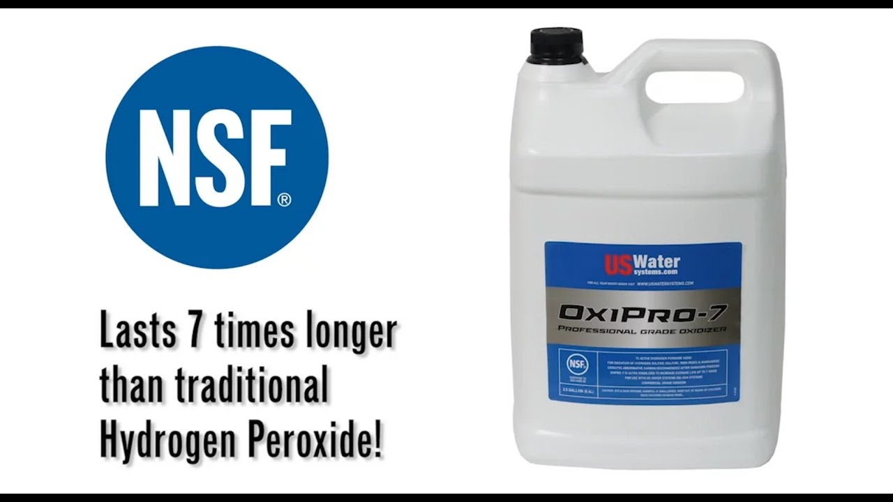 Hydrogen Peroxide for removing Sulfur and Iron