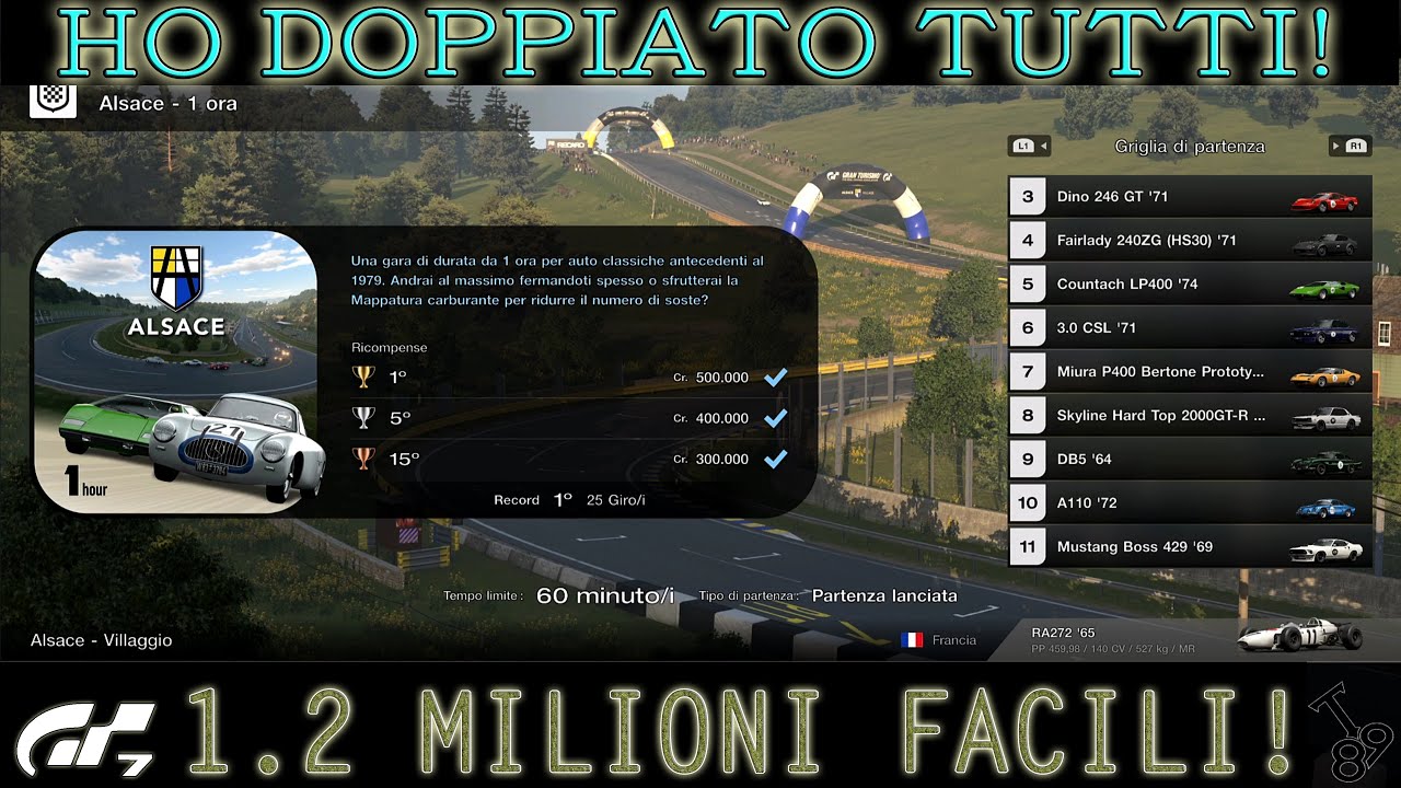 Commedia Umana in Alsazia facile facile con questo setup! #gt7 #human #comedy
