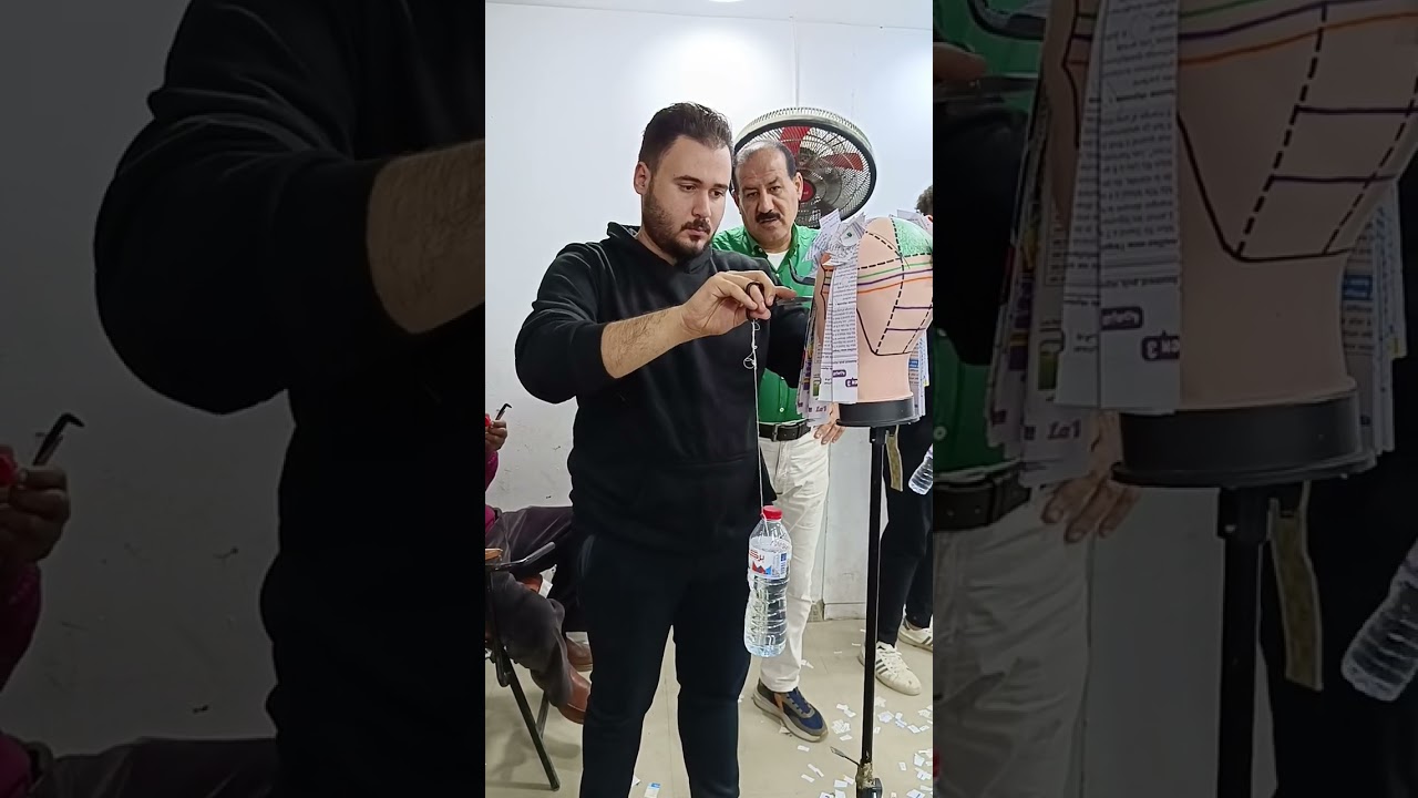 تدريب تمهيدي للمبتدئين بالحلاقه 