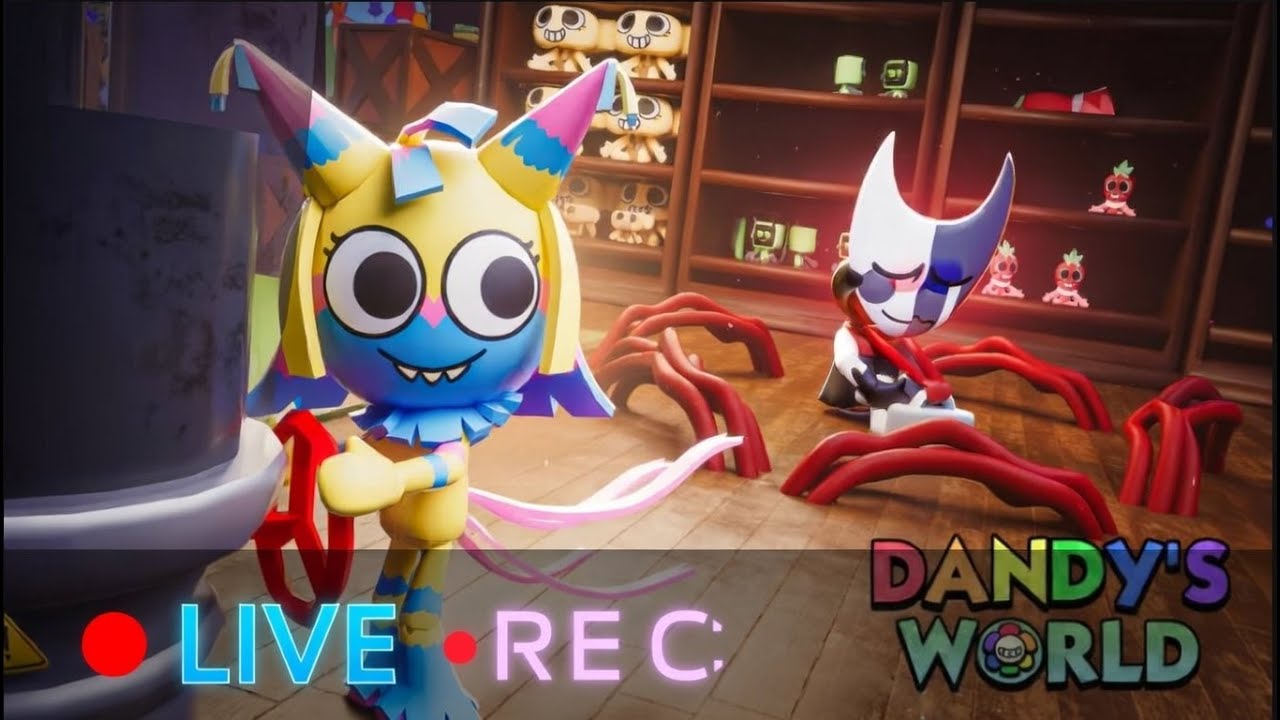 🎮 Jogando Dandy&rsquo;s World AO VIVO! Tentando Sobreviver no Roblox