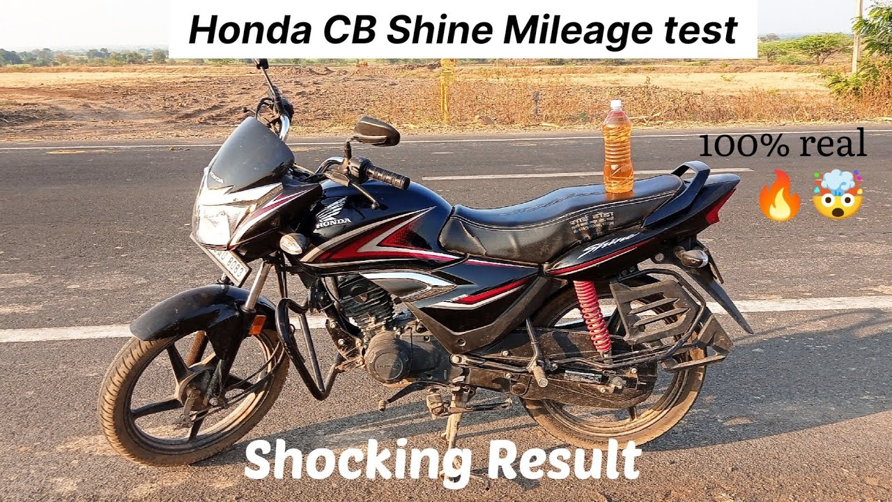 Honda Shine BS6 Mileage Test | 1 liter Mileage test | Real Mileage and Shocking result