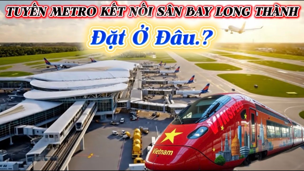 VỊ TRÍ NÀO SẺ THUẬN LỢI KHI METRO VỀ SÂN BAY LONG THÀNH .?