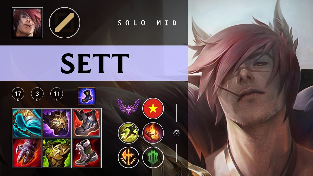 Sett Mid vs Galio - VN Master Patch 26.04