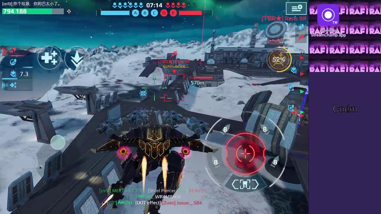 War robots gameplay | princeps | Typhoon | UE Leo