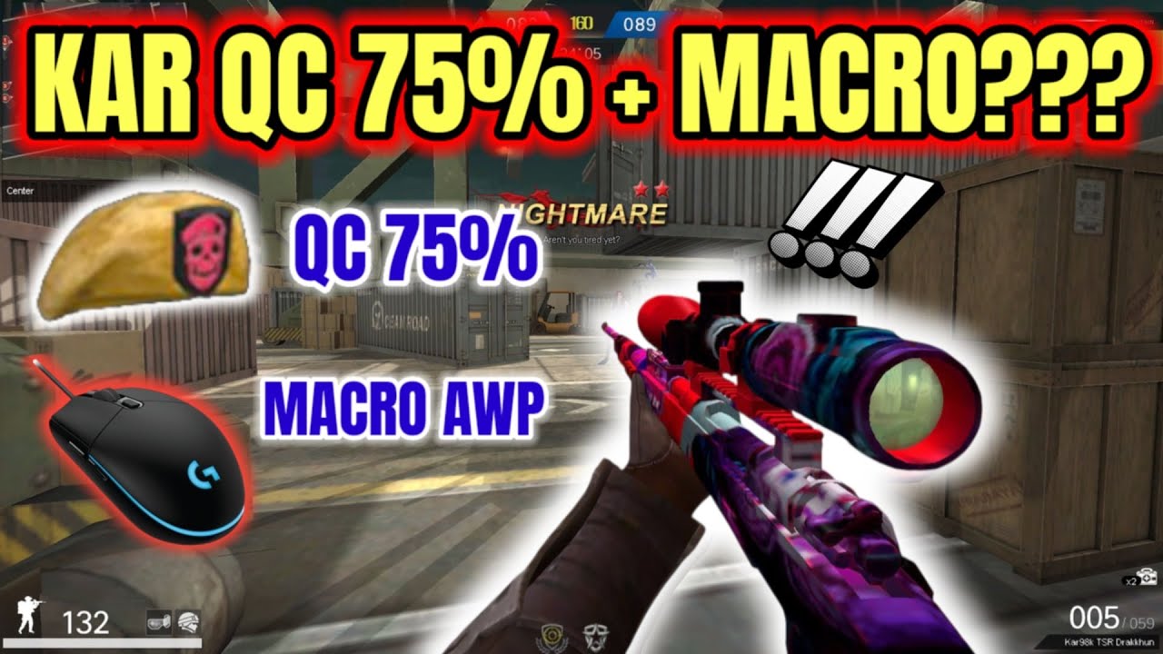 AWP ONLY PAKAI KAR QC 75% VERSUS EVERYBODY!!! -Pointblank Indonesia