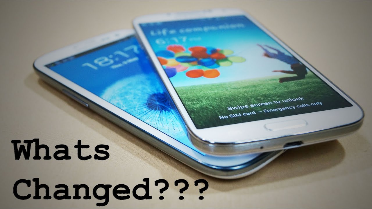 Galaxy S4 vs Galaxy S3 Comparison - Worth the Upgrade? - Cursed4Eva