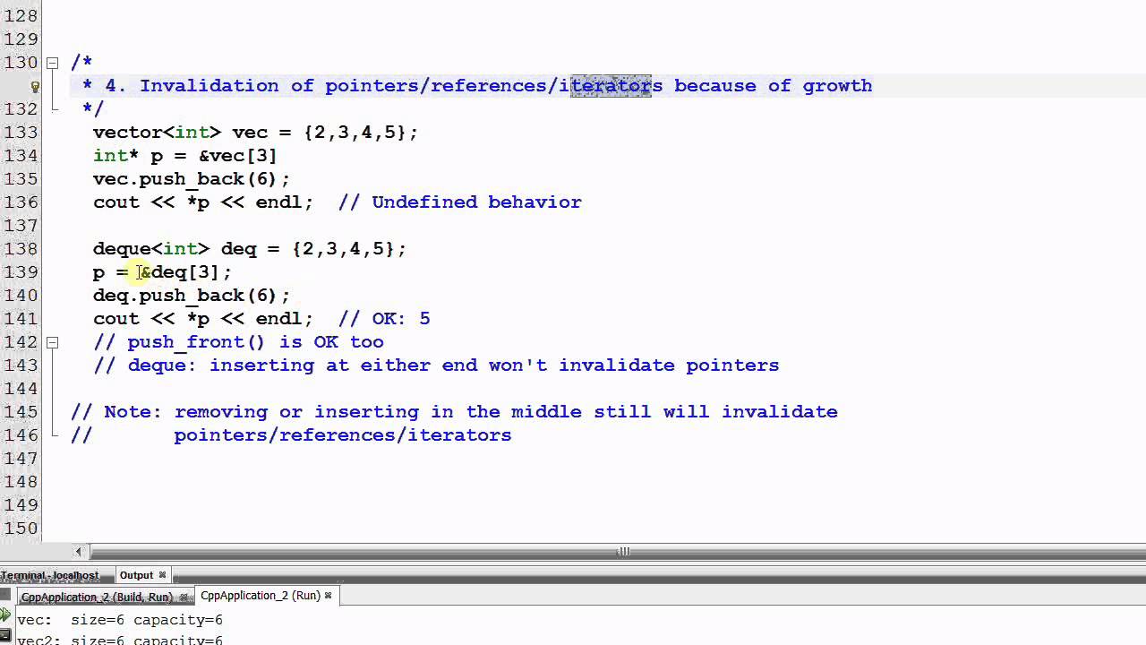 Learn STL: Vector vs. Deque - part II