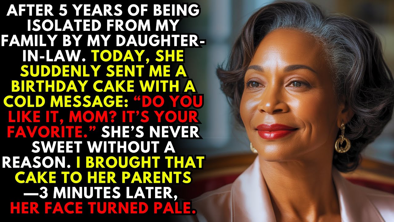 My DIL Gave Me A Cake On My Birthday. I Brought It To Her Parents—3 Minutes Later, They Started...