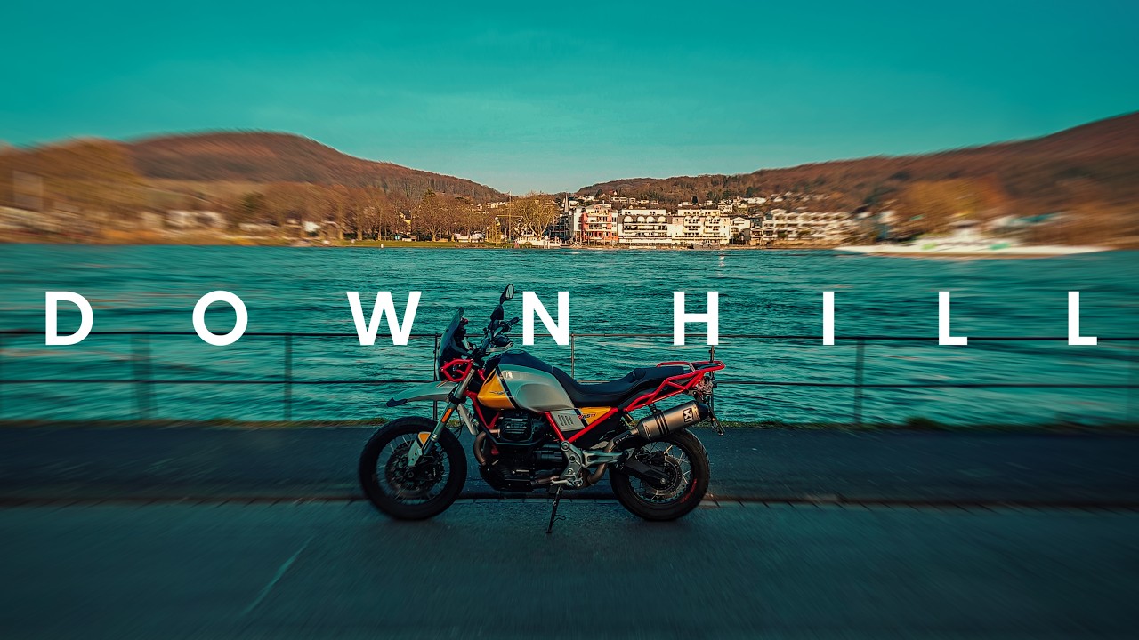 SUNDAY RIDEOUT | AWESOME VIEWS | RAW SOUND| 4K  | MOTO GUZZI V85TT ADVENTUREBIKE