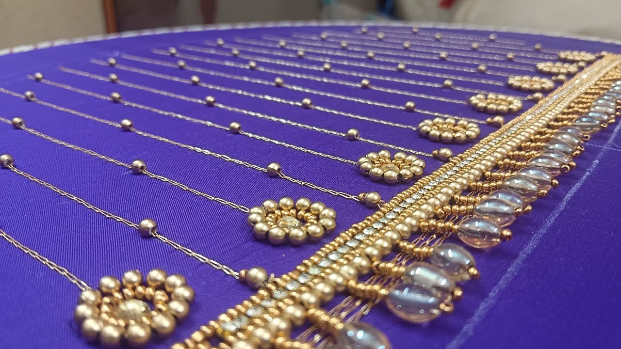 🤔1200 to 1800 range la அழகான Bridal blouse Design எப்படி work பண்ணலாம்னு இந்த videoல பாக்கலாமா😍..??