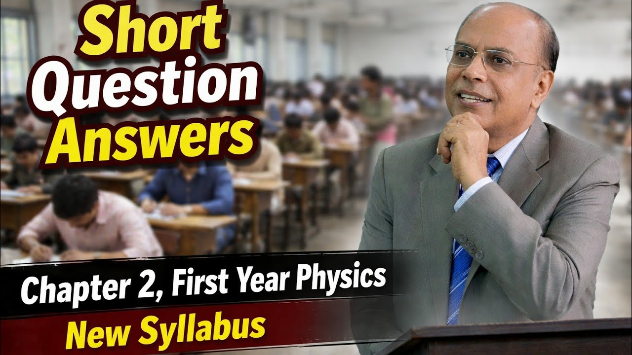 Mastering Short Q&A | Chapter 2 | First Year Physics New Syllabus 