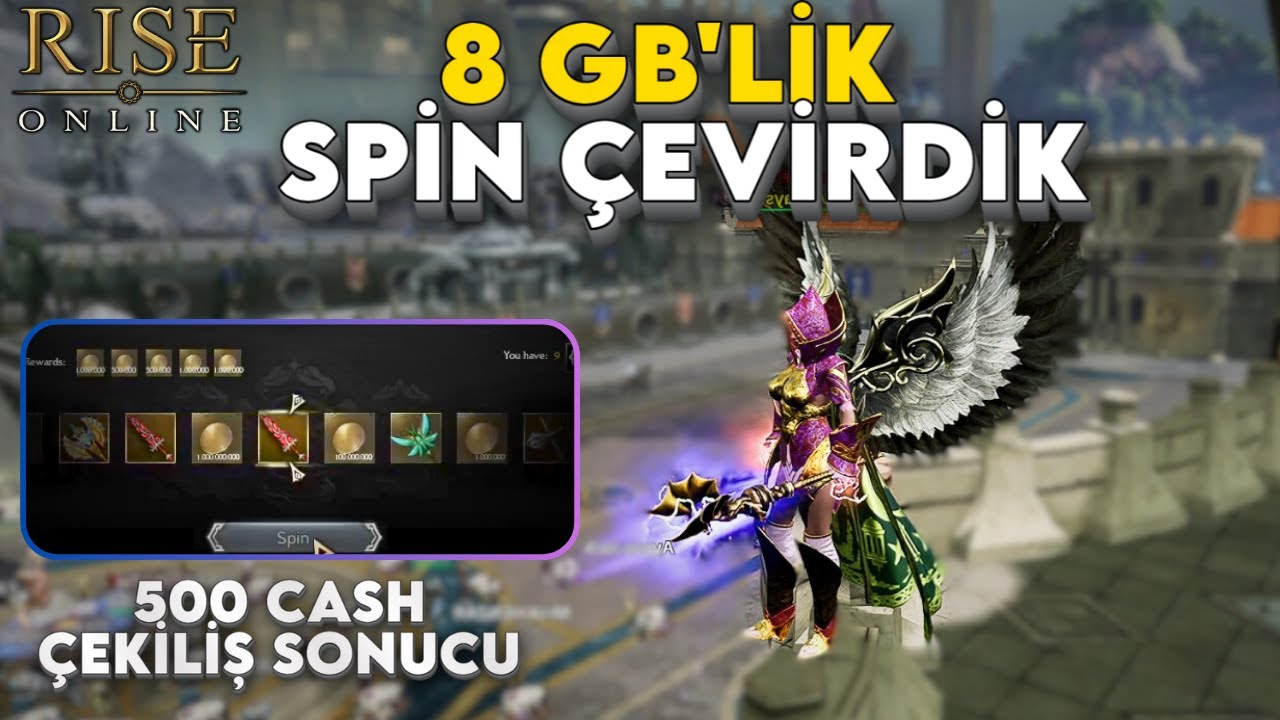 8 GB'LİK  NE KAZANDIRIYOR ?? / RİSE ONLİNE WORLD
