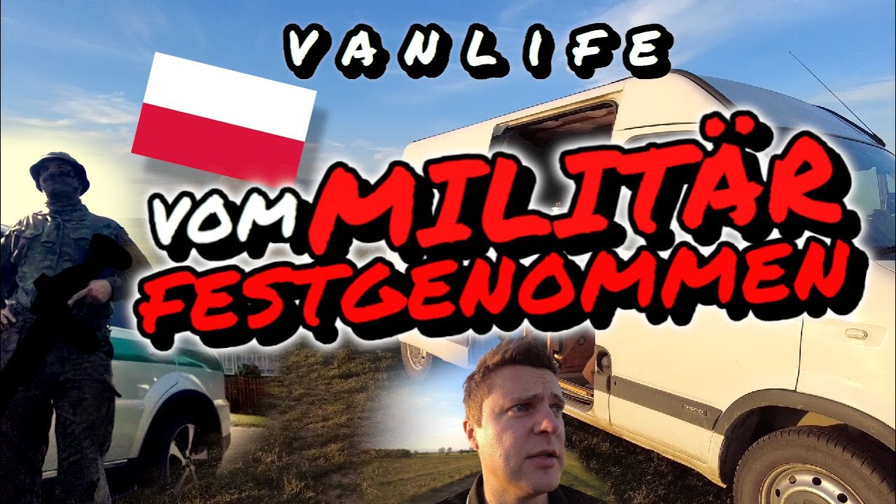 🇵🇱 Vanlife: Reise entlang der RUSSISCHEN GRENZE 🇷🇺 🚐 #6: Vom MILITÄR festgenommen