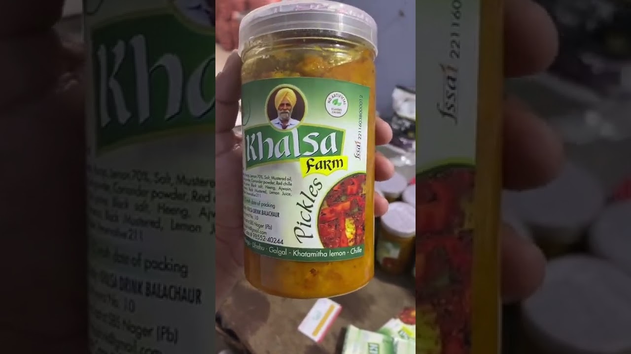 Khalsa food and Agro  Pickles                             9318000018