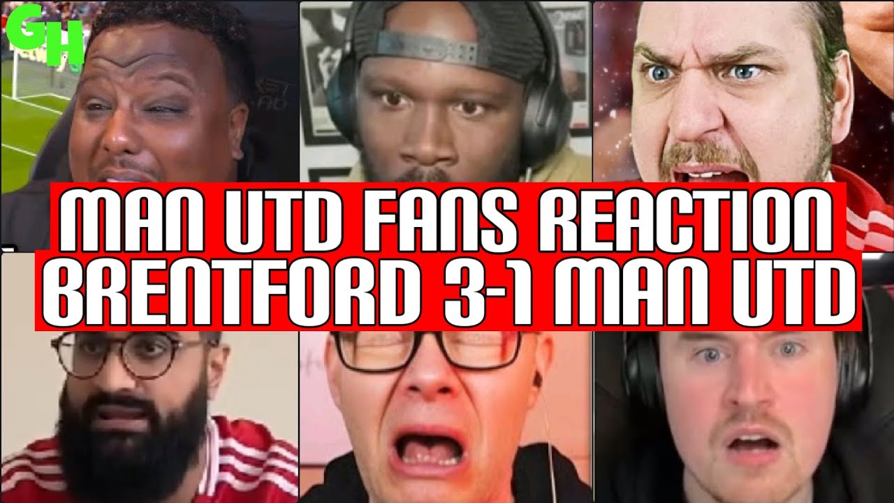 ANGRY 🤬 MAN UTD FANS REACTION TO BRENTFORD 3-1 MAN UTD | FANS REACTION 