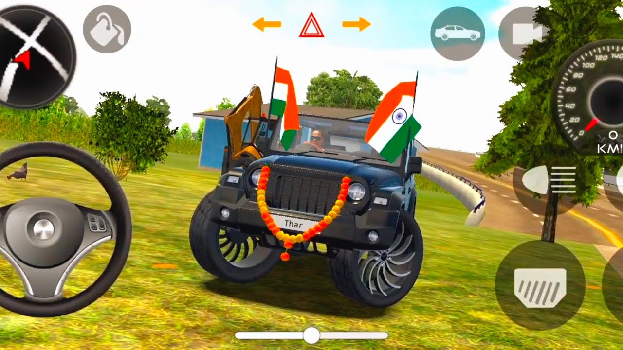 Dollar (Song) Modified Mahindra Thar 😈||Indian Car Simulator 3D || Android Gameplay #gaming part 9