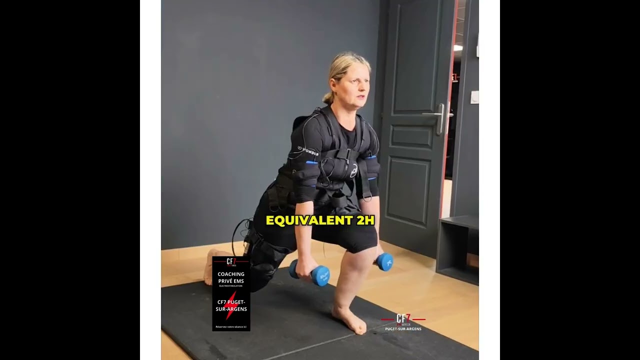 Seance d EMS electrostimulation  musculaire en dynamique #fitness #bienetre #musculation
