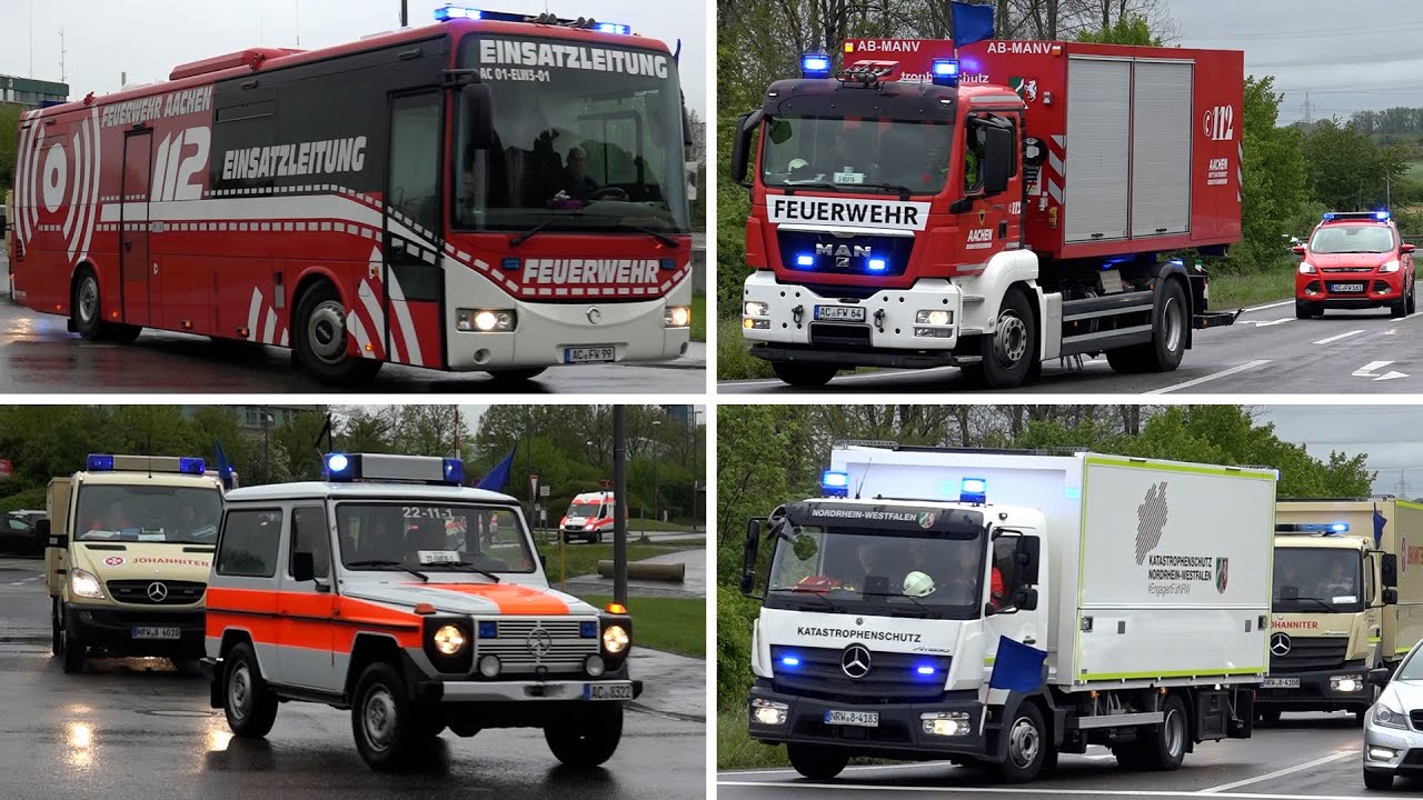 [Irisbus Crossway ELW3] Behandlungsplatz-Bereitschaft (BHP-B 50 NRW) der Stadt Aachen