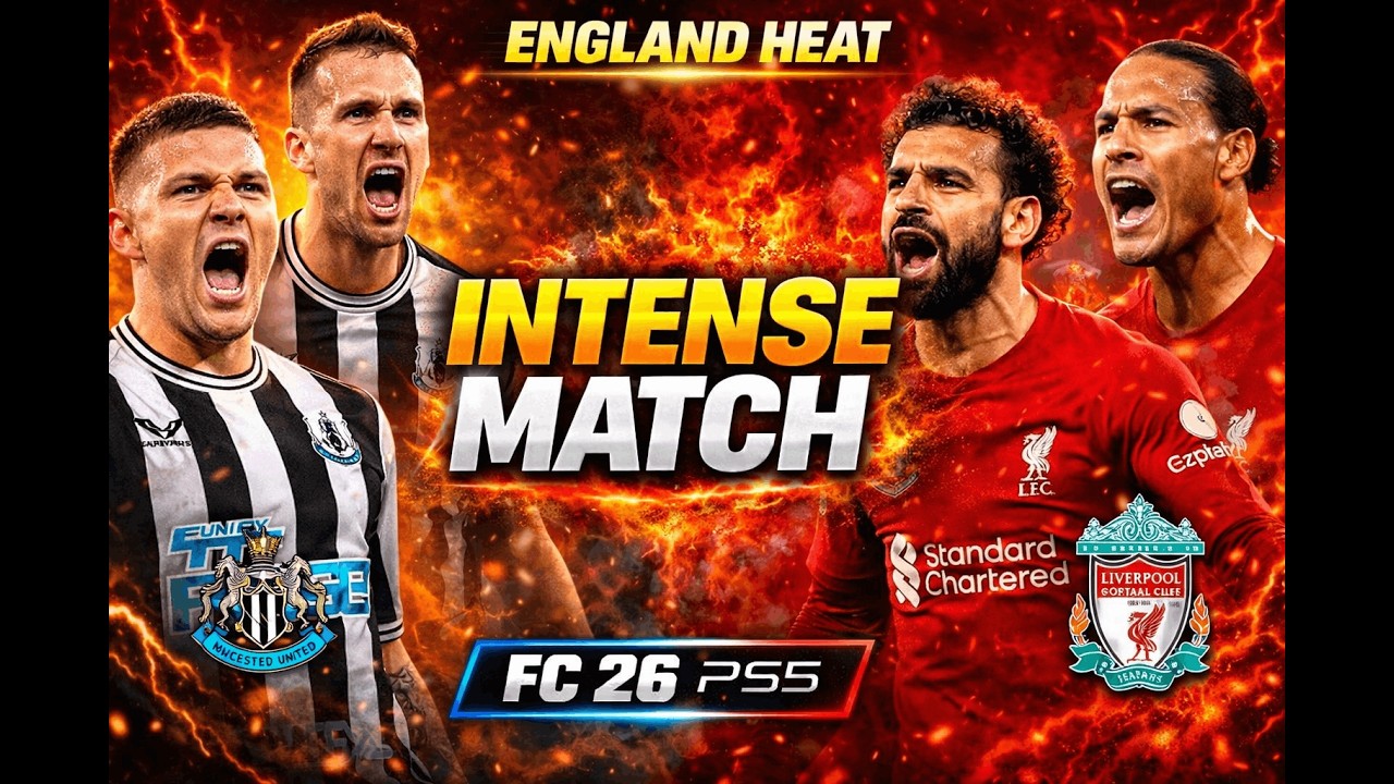 Premier League Night Turns Brutal 😤 | FC 26 PS5 Newcastle vs Liverpool