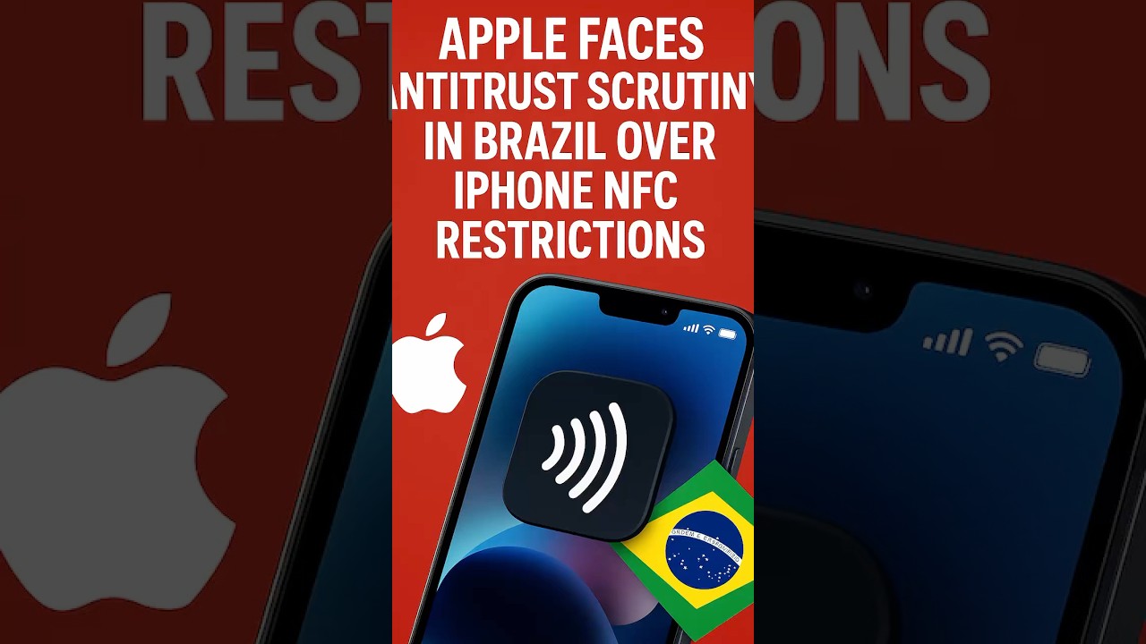Apple Faces Antitrust Scrutiny in Brazil over iPhone NFC Restrictions