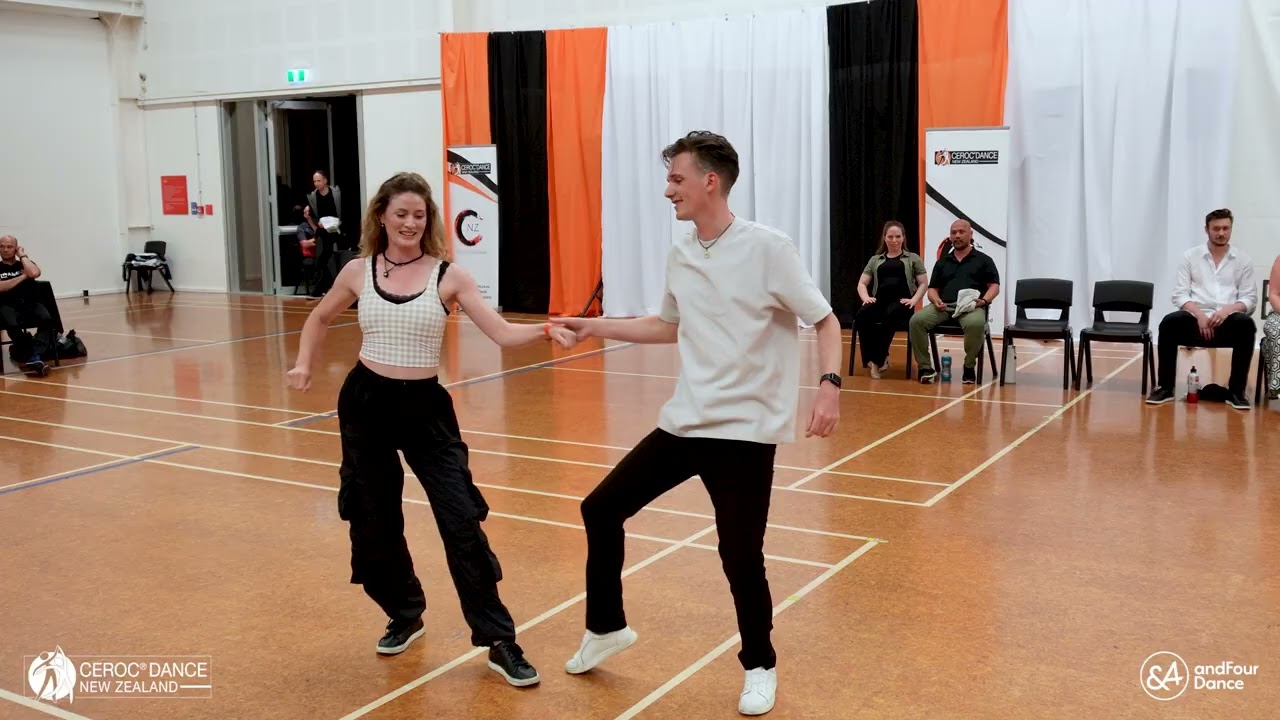 Sarah & Eamon - Champions Freestyle - Final - Ceroc Modern Jive - CNZ Champs