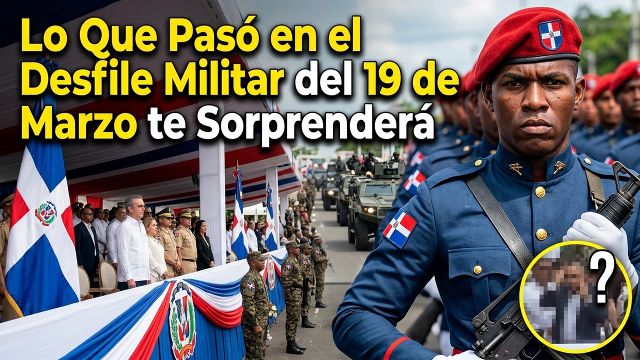 Lo Que Pasó en el Desfile Militar del 19 de Marzo te Sorprenderá