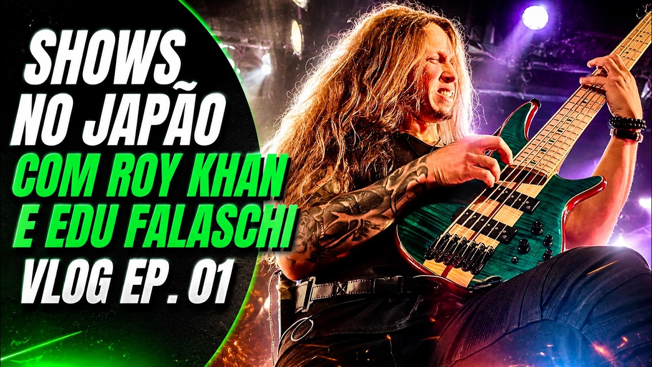 Shows no Japão com Edu Falaschi e Roy Khan - Ep. 1